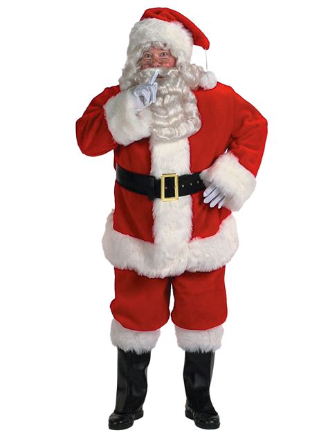 professional santa costumes for sale|professional santa suits big man.